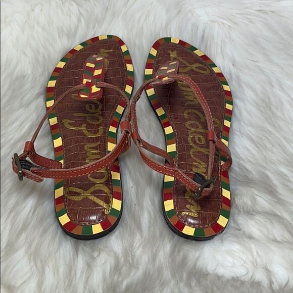 Sam Edelmaan Gigi Thong Sandals Sz 7 - Picture 3 of 6